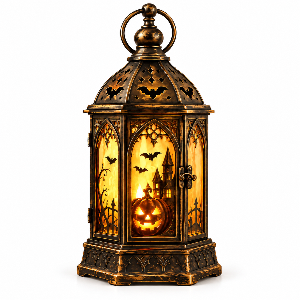 Merondell™ Gothic Haunted House Halloween Lantern