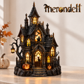 Merondell™ Lighted Gothic Haunted House Decoration